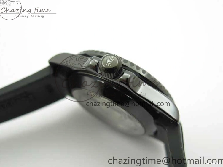 Edition SA3135 Black Black Green Strap Rubber Submariner Best 5GF Ceramic Dial on 40mm 0425